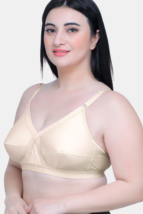 Maroon Clothing Double Layered Non Wired Full Coverage Minimiser Bra (Pack of 2) - Multicolor — image 7